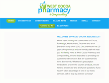 Tablet Screenshot of cocoapharmacy.com